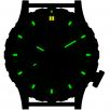 Hazard 4 Heavy Water Diver Titanium Tritium Horloge - Arid Green/Geel 3