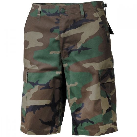 MFH US BDU Bermudashort - Woodland