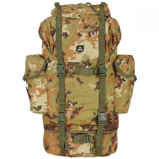 MFH Rugzak 65 L. Duits Leger - Vegetato Woodland