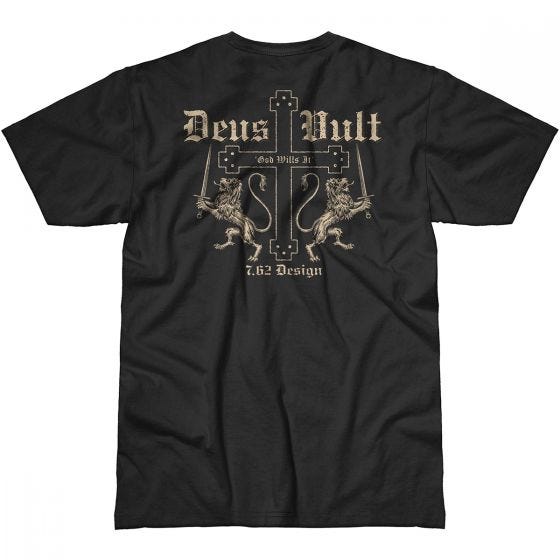 7.62 Design Deus Vult T-Shirt Black