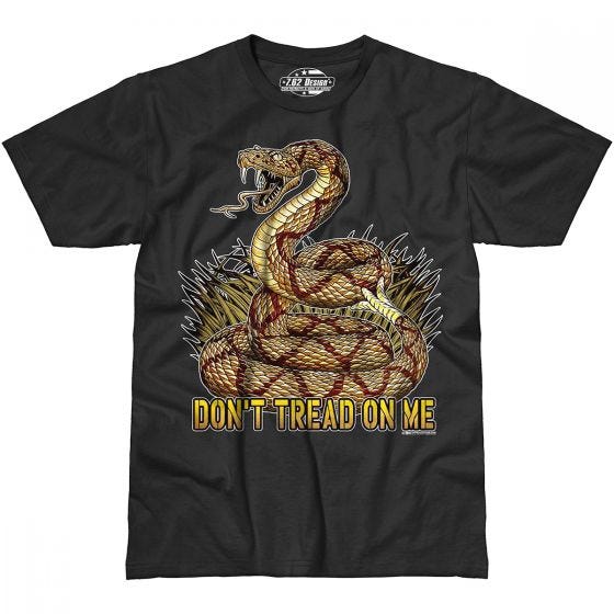 7.62 Design Don't Tread On Me T-shirt - Zwart