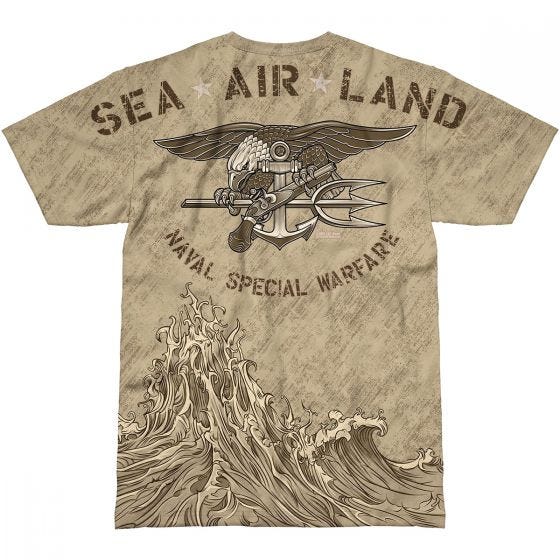 7.62 Design USN Seals Naval Special Warfare T-Shirt Sand