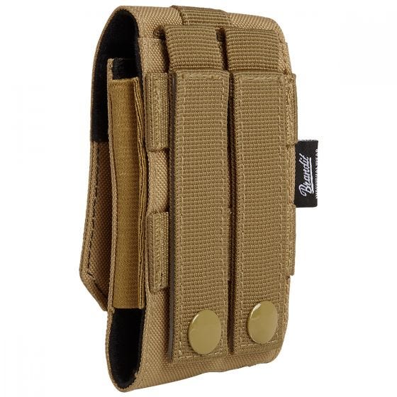 Brandit MOLLE Middelgrote Telefoonbuidel Camel