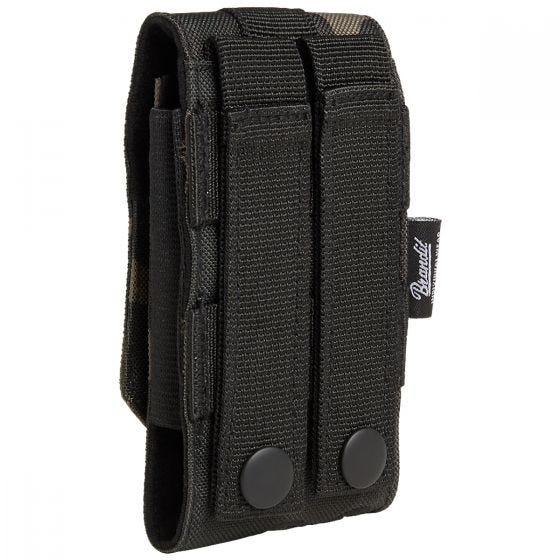 Brandit MOLLE Middelgrote Telefoonbuidel - Dark Camo