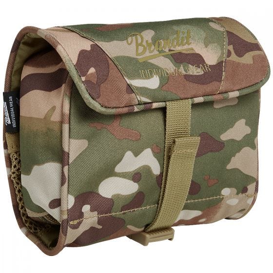 Brandit Middelgrote Toilettas - Tactical Camo