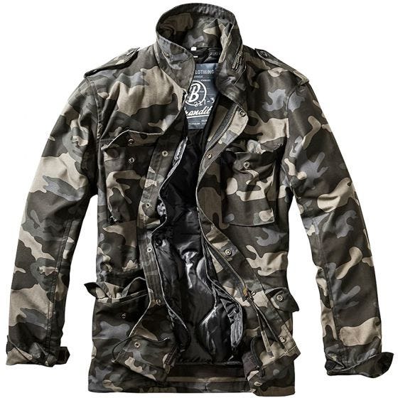 Brandit M-65 Classic Jack - Dark Camo