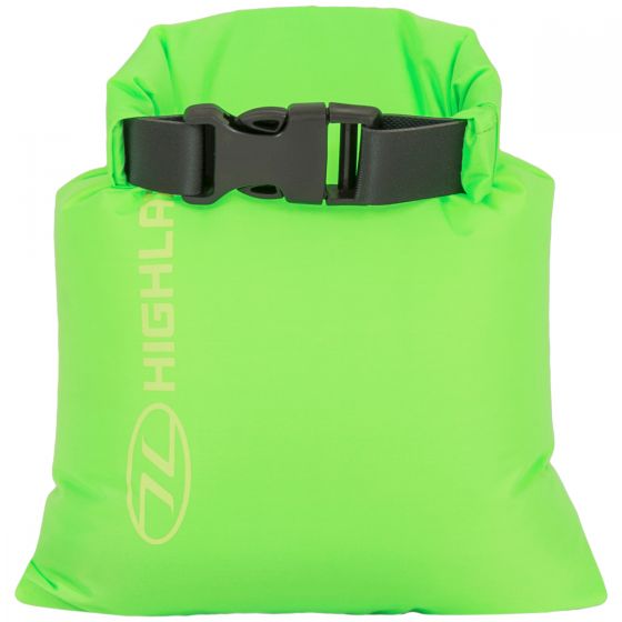 Highlander X-light Kleine waterdichte tas 1 L - Lime Green