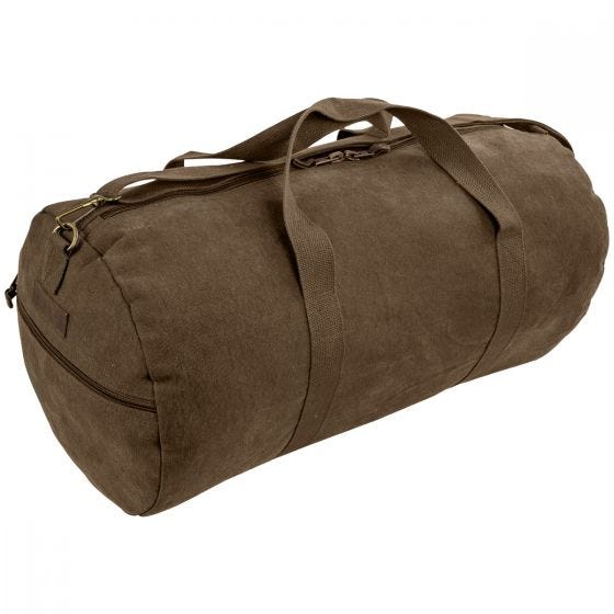 Highlander Crieff Canvas Oprolbare tas 45 L - Bruin