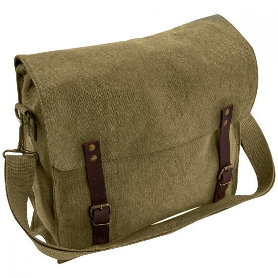 Highlander Fintry Canvas Boekentas 10 L - Olijf