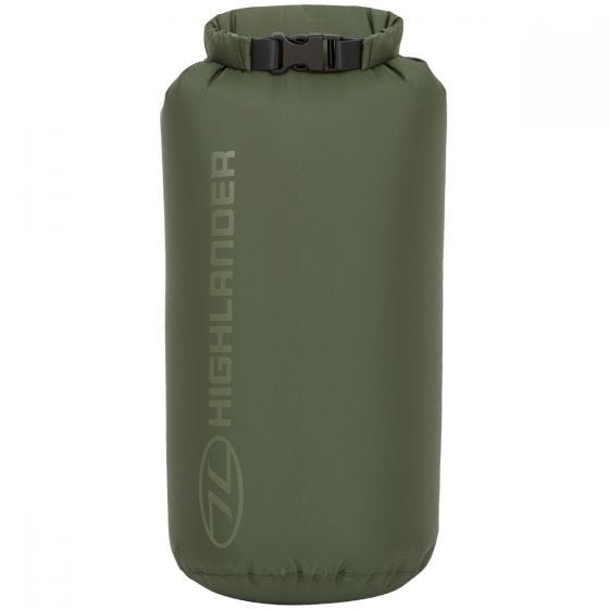 Highlander X-Light Waterafstotende Zak 8 L. - Olive Green