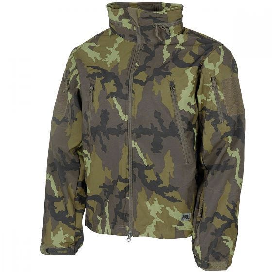 MFH Scorpion Softshell Jack - Czech Woodland