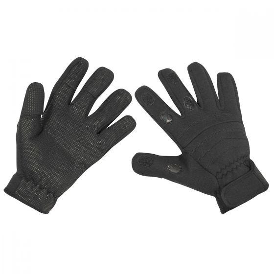 MFH Combat Neoprene Handschoenen - Zwart