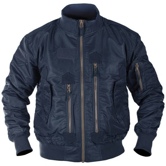 Mil-Tec US Tactical Pilotenjack - Donkerblauw