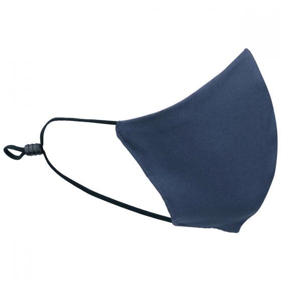 Mil-Tec Mouth/Nose Cover Wide Shape Ripstop Dark Blue