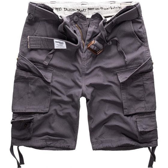 Surplus Division Short Anthracite