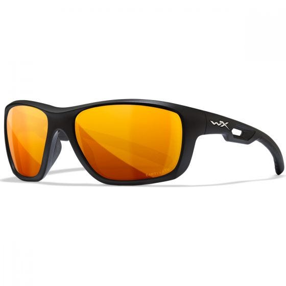 Wiley X WX Aspect Standaard brillen - Captivate Polarized Bronze Mirror Lens / Matte Black Frame