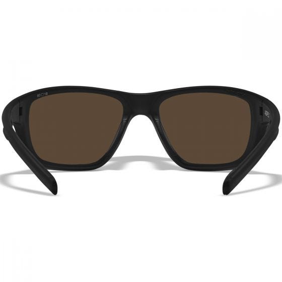 Wiley X WX Aspect Standaard brillen - Captivate Polarized Bronze Mirror Lens / Matte Black Frame