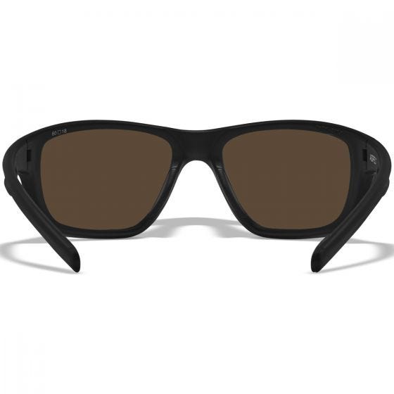 Wiley X WX Aspect Standaard brillen - Captivate Polarized Bronze Mirror Lens / Matte Black Frame