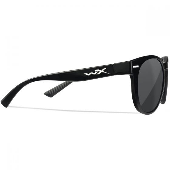 Wiley X WX Covert Standaard brillen - Grey Lenses / Gloss Black Frame