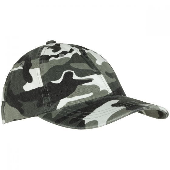 YP Low Profile Camo Washed Pet - Gebleekt Stad