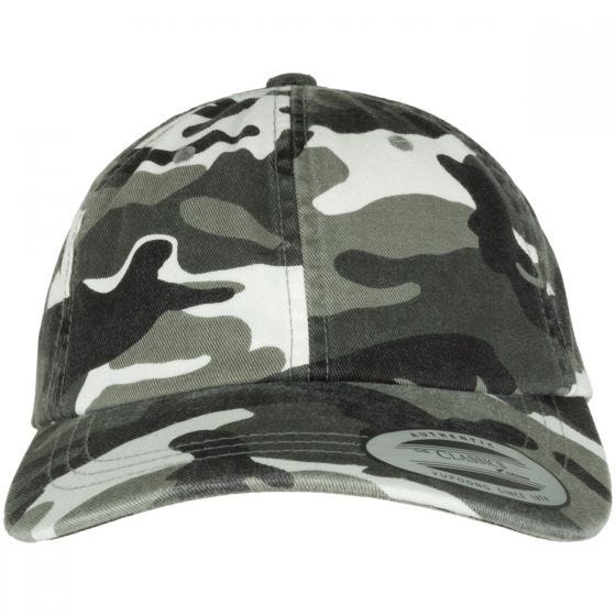 YP Low Profile Camo Washed Pet - Gebleekt Stad