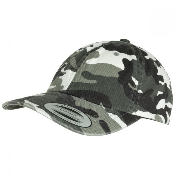 YP Low Profile Camo Washed Pet - Gebleekt Stad