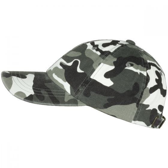 YP Low Profile Camo Washed Pet - Gebleekt Stad