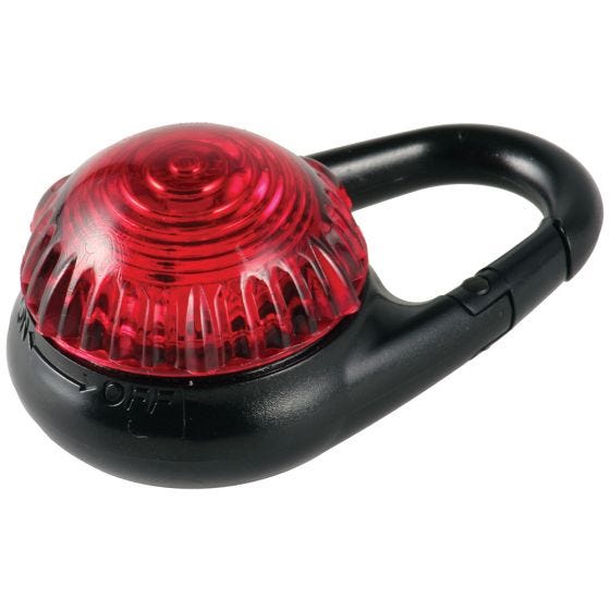 Adventure Lights Guardian Tag-It Clip-on-lamp - Rood