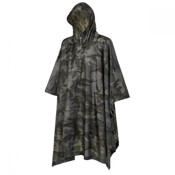 Brandit Poncho Ripstop - Dark Camo