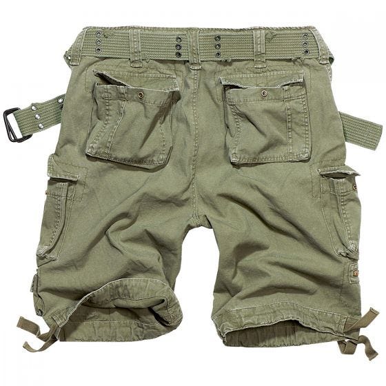 Brandit Savage Vintage Short - Olijf