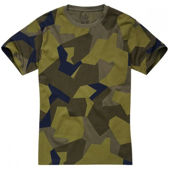 Brandit T-shirt - Swedish M90 Camo