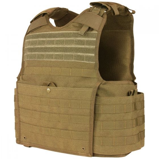 Condor Enforcer Plate Carrier Vrijgeefbaar - Coyote Brown