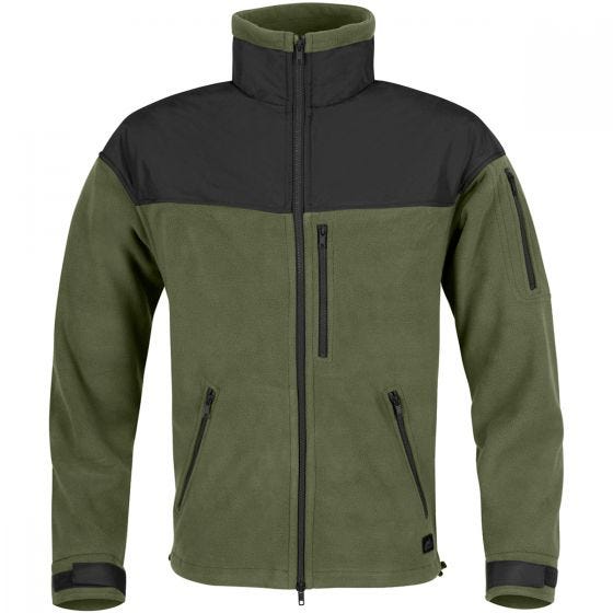 Helikon Classic Army Fleece - Olijfgroen/Zwart