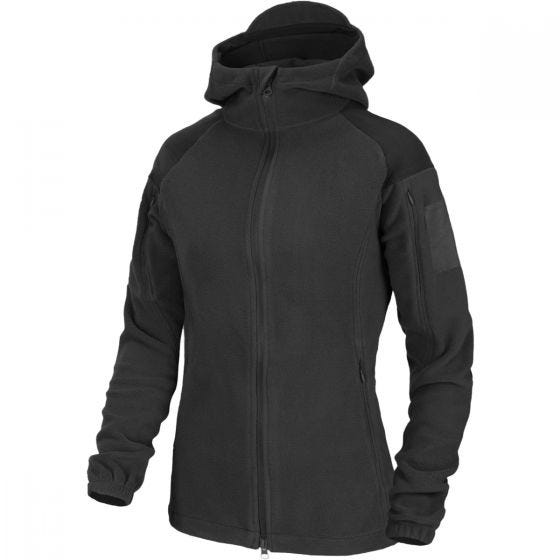 Helikon Cumulus Stevig Fleece Jack Dames - Zwart