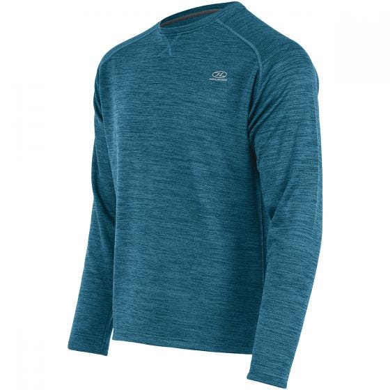 Highlander Sweater met Ronde Hals - Marine Blue