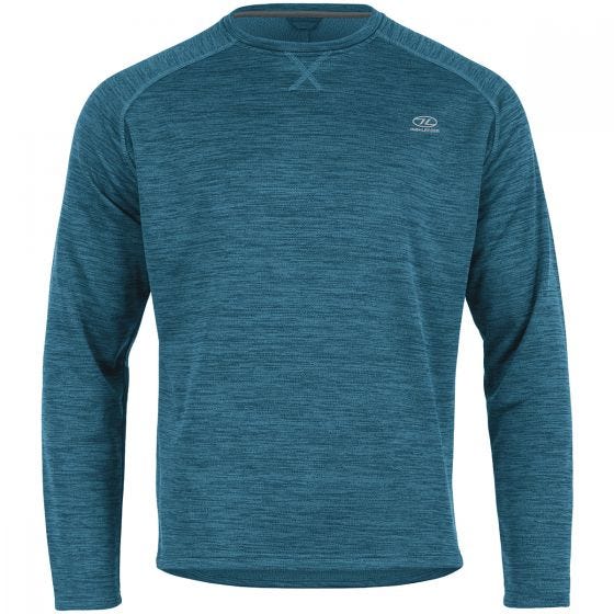 Highlander Sweater met Ronde Hals - Marine Blue