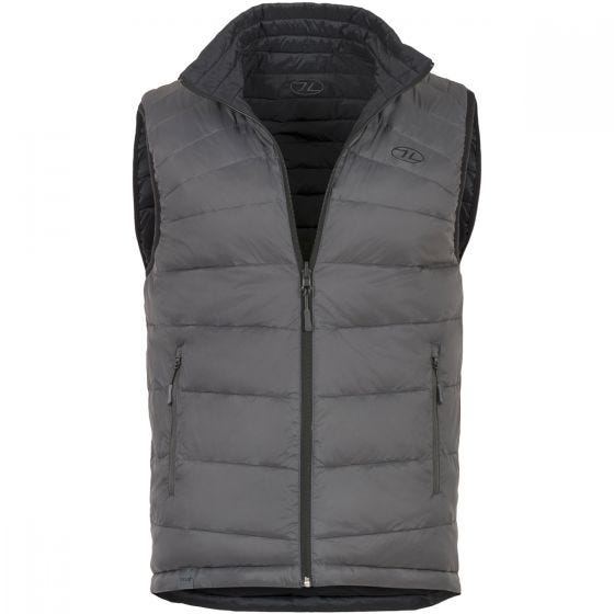 Highlander Omkeerbare Bodywarmer - Zwart/Grey Slate