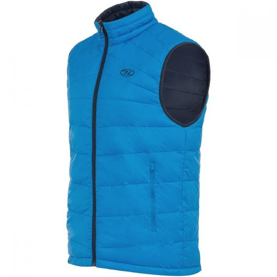 Highlander Omkeerbare Bodywarmer - Navy/Lake Blue