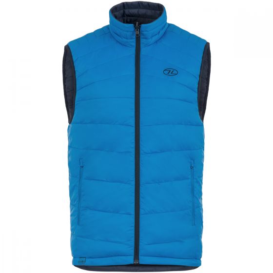 Highlander Omkeerbare Bodywarmer - Navy/Lake Blue