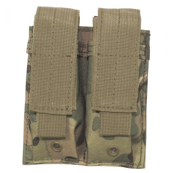 MFH MOLLE Kleine Dubbele Magazijnbuidel 9 mm - Operation Camo