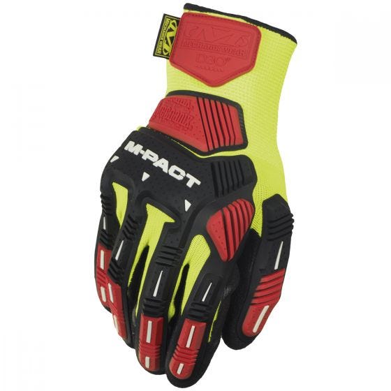 Mechanix Wear The Safety M-Pact Knit CR3A3 Handschoenen - Hi-Viz Yellow