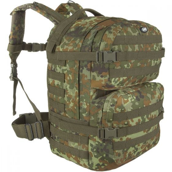 MFH Assault II Rugzak - Flecktarn