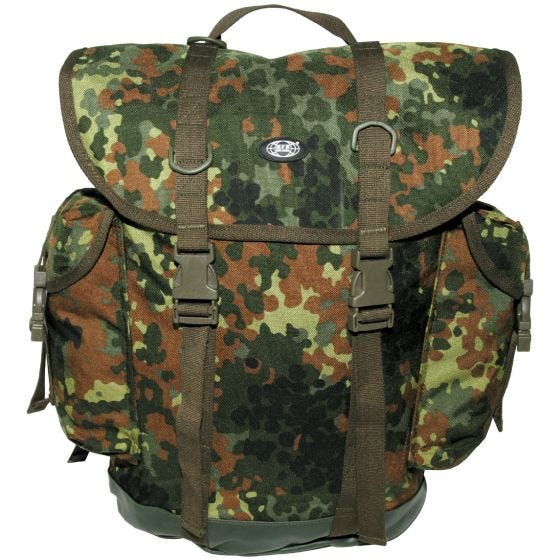 MFH Mountain Rugzak Duits Leger - Flecktarn