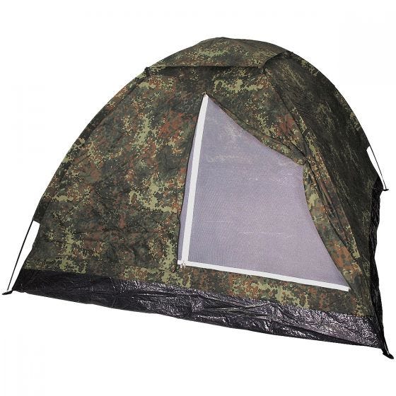 MFH Driepersoons Tent Monodom met Klamboe - Flecktarn