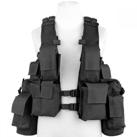 MFH South African Assault Vest - Zwart