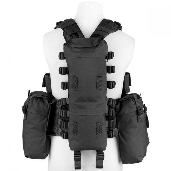 MFH South African Assault Vest - Zwart