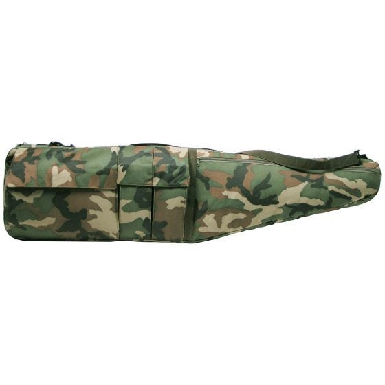 MFH Sniperkoffer/geweertas - Woodland Camo