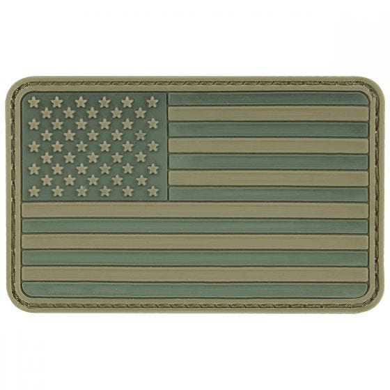 MFH USA 3D Vlagpatch Klittenband - Olijf