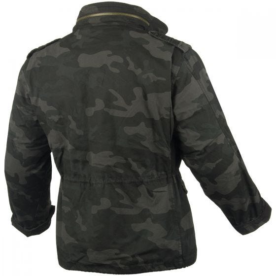 Surplus M65 Regiment Jack - Black Camo