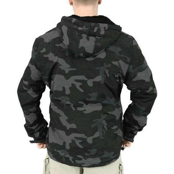 Surplus Windjack met Rits - Black Camo